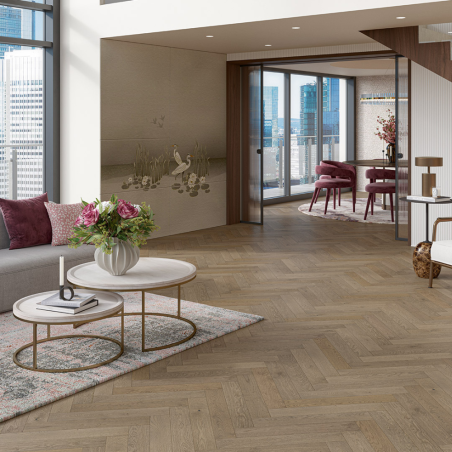 PARQUET NATURAL PARADOR: ROBLE CHALET GRIS
