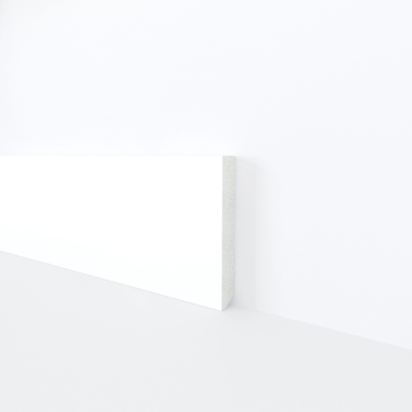 RODAPIÉ ANTIHUMEDAD LACADO BLANCO: 90 X 10 X 2200 MM