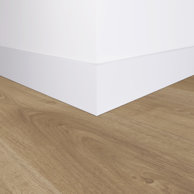 RODAPIÉ ANTIHUMEDAD LACADO BLANCO: 80 X 15 X 2200 MM