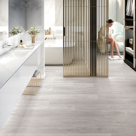 TARIMA FLOTANTE: ROBLE KALMAR GRIS