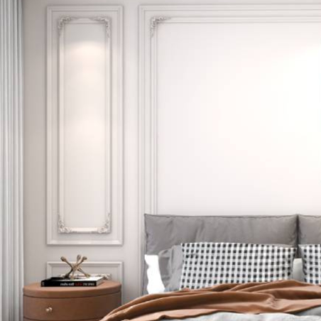 MOLDURA DECORATIVA (PVC): JX36-W/1