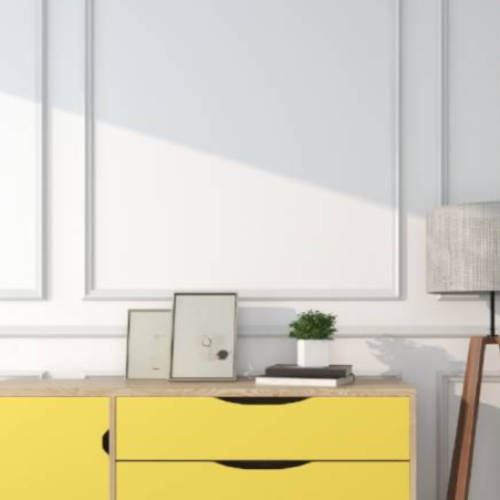 MOLDURA DECORATIVA (PVC): JX60-W/3