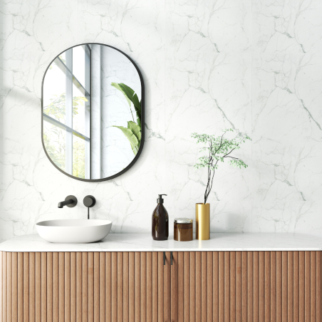 REVESTIMIENTO VINÍLICO: CALACATA BRILLO